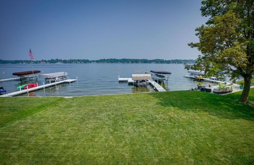 Syracuse House | Lakefront Syracuse Home with Deck and Private Dock!