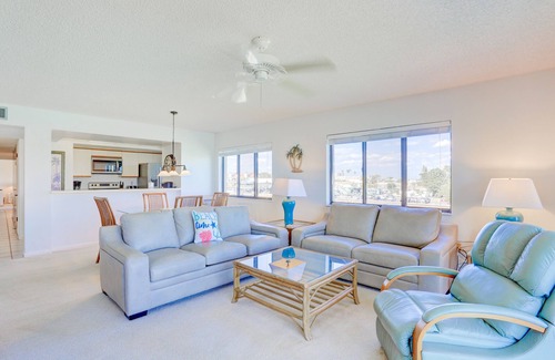 Sunset Beach Condo | Lands End Building 5 Unit 301 Spectacular Views of the Beach ~ Lushly landscaped and Security Gate