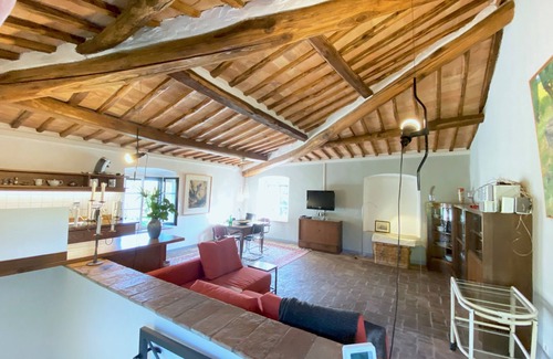 Castel Giorgio Apartment | LARGE apartment/app/country house with park: REST + pool + sauna + gym + roof terrace + barbecue + animals
