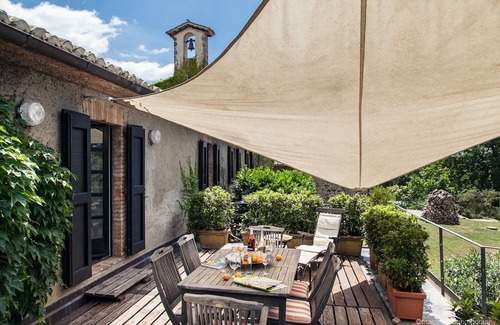 Castel Giorgio Apartment | LARGE apartment/app/country house with park: REST + pool + sauna + gym + roof terrace + barbecue + animals