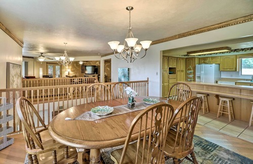 Lakeview House | Large Home w/Games: 4 Mi to Bull Shoals Lake!