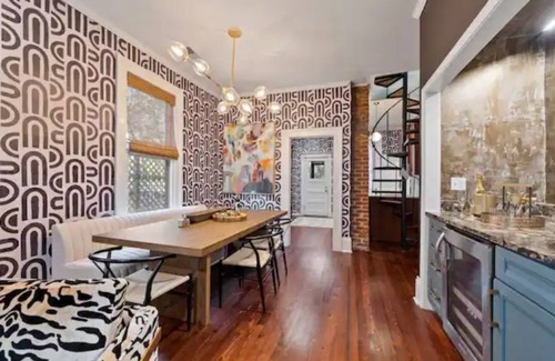 Midtown House | Large home with patio, fire pit and chefs kitchen