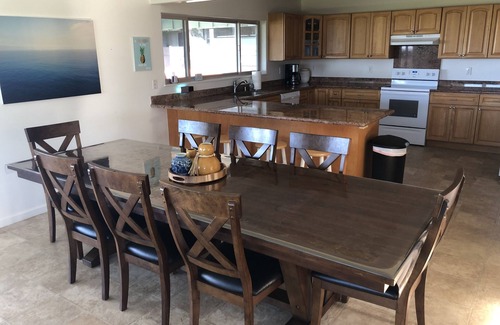 Laie House | Large Oceanfront House on a Secret Beach with Spacious Yard and Amazing Views