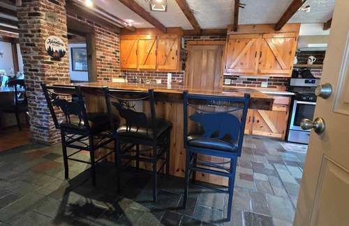 Wilmington House | Large rustic home with gameroom. Near lakes, skiing, walk to downtown.