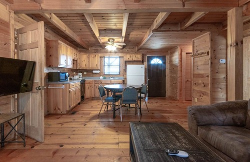 Pine Mountain Cabin | Large triplex cabin-great for groups!