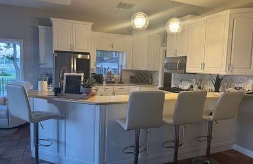 Bass Lake House | Large Waterfront Villa on Bass Lake with a Gym. Close to Culver and Notre Dame