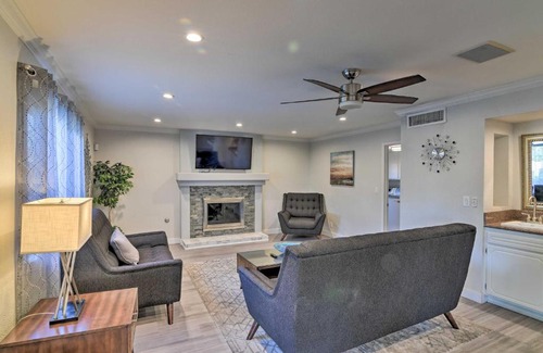 Rancho Oakey House | Las Vegas House with Pool and Hot Tub - 1 Mi to Strip!