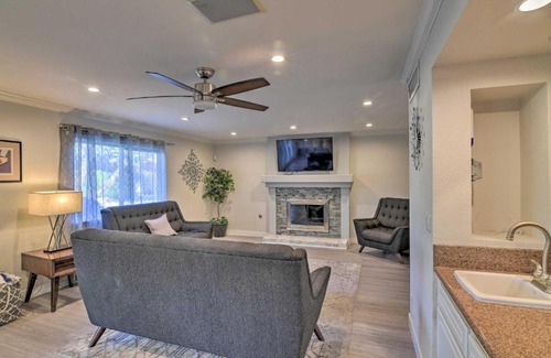 Rancho Oakey House | Las Vegas House with Pool and Hot Tub - 1 Mi to Strip!