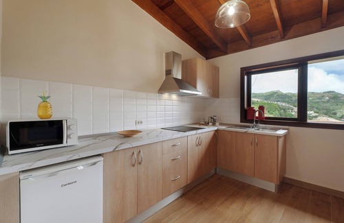 Agulo Apartment | 'Laurel' Room with Mountain Views, Wi-Fi and Air Conditioning.