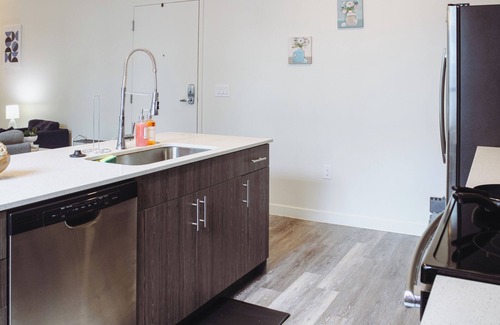 Downtown Louisville Apartment | Lavish Apartment in the Heart of Louisville! Pool, Hot Tub, Gym, & Virtual Golf!