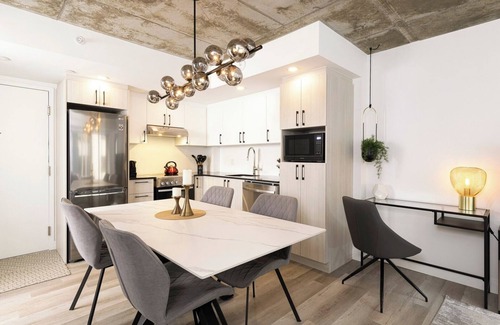 Saint-Roch Apartment | Le Bouleau | Parking | Pool and BBQ | Office and AC