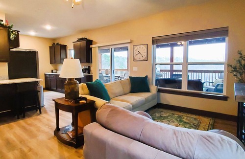 Kimberling City House | Life Is an Adventure! Lake & Mountain View, Private Hot Tub, Game Room