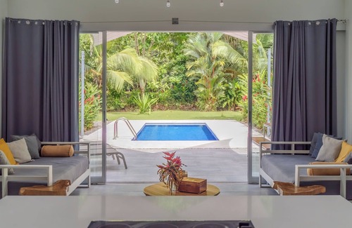 Cahuita House | Lilan Nature, Modern House N°2 with private swimming pool, Tennis and Pickleball