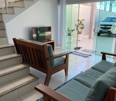 Centro House | Linda Casa Pe na Areia