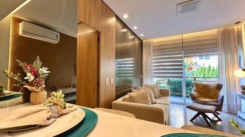 Carniel Apartment | Lindo e Moderno frente p jardim e piscina aquecida