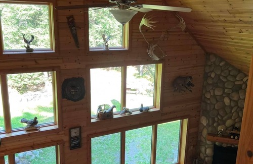 Pickerel House | Lodge style home with plenty of space