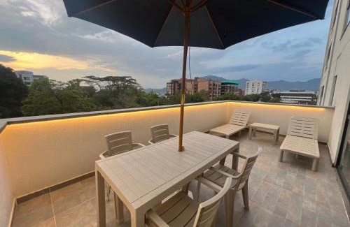 Pereira Apartment | Loft con terraza amoblado Alamos Pereira