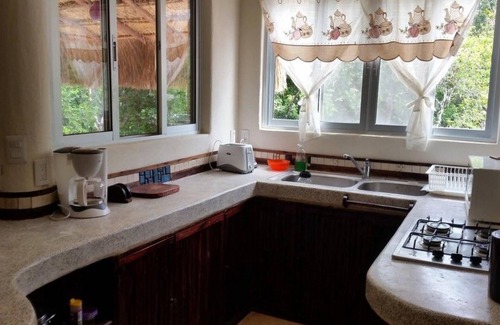 Chemuyil Apartment | Loft for 3 in The Jungle With Kitchen, A/C, Pool