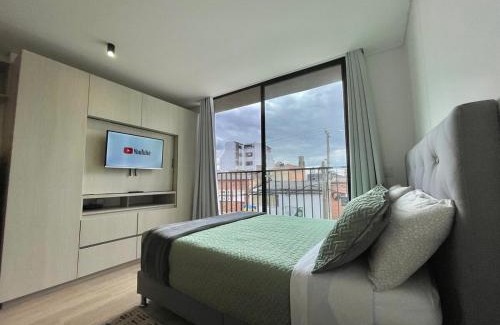 Bogota Apartment | Loft in Corferias I Gym I Cowork I Terrace I Fun