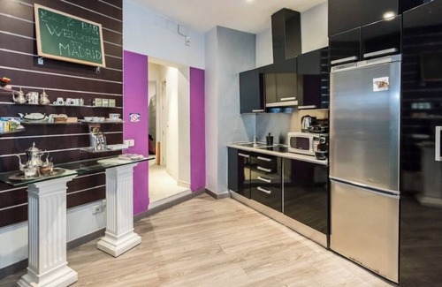 Justicia Apartment | Loft in the center of Madrid quiet; heating, free breakfast and fitness center