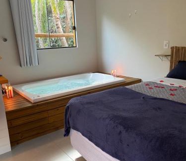 Mariscal House | Loft Para Casais com Jacuzzi - Aloha Lofts Mariscal - Pipeline