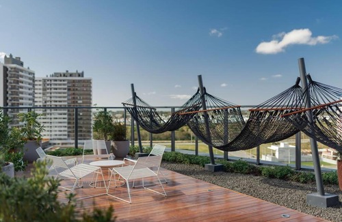 Sao Goncalo Apartment | Loft perfeito no Parque Una com garagem