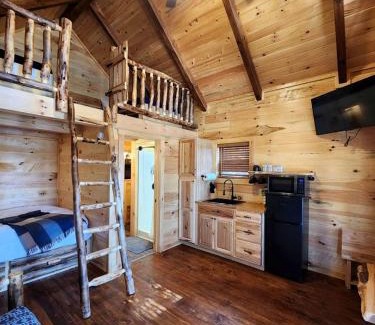 Scio House | Lofted Cabin Wonderful for Outdoor Adventures in Ohio