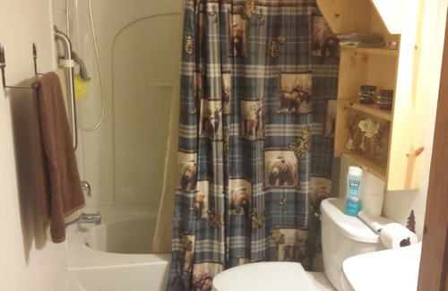 Warrens Cabin | Log cabin 1 next to Three Bears and Jellystone. UTV rentals from May-October.