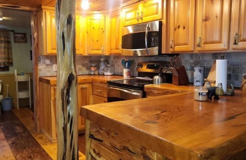 Saint Joe Cabin | Log cabin on 9 acres. Perfect for a winter retreat or summer trip to the river.