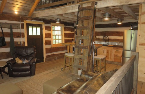 London Cabin | Log Cabin overlooking wetland reserve