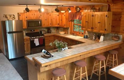 Wardsboro Cabin | Log Cabin with Hot Tub - Perfect for family vacation and group getaways!