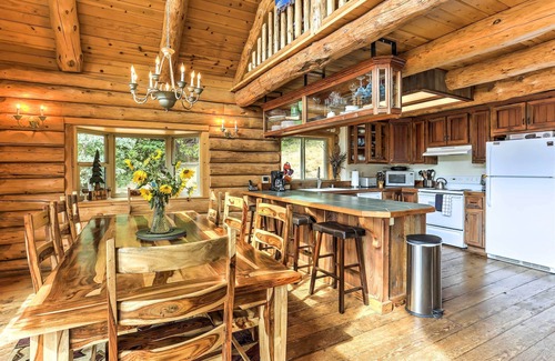 McCloud Cottage | Log Home on 60 Private Acres By Mt Shasta Ski Park