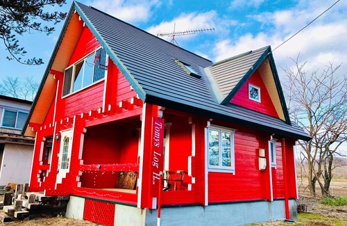 Shiraoi House | Log house in the forest Car required Entire hous - Tommys Log House/Shiraoi-gun Hokkaidō