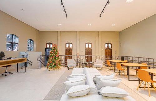 Matriz House | Log! | Rooftop com vista, coworking, garagem e localização imbatível | Gonzaga Stays