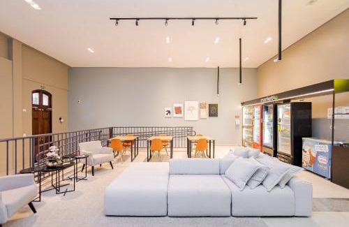 Matriz House | Log! | Rooftop com vista, coworking, garagem e localização imbatível | Gonzaga Stays