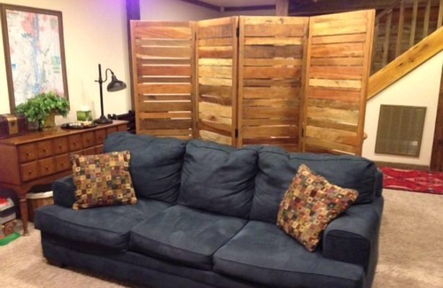 Guntersville House | Looks Rustic But Luxury Awaits You at Two Cabins Lodge. Lakefront with pool.