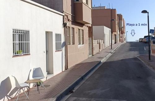 Cabo de Gata Apartment | Los Santos 1 Suites, playa a 1 min, 1 Hab, WiFi y Aire acondicionado