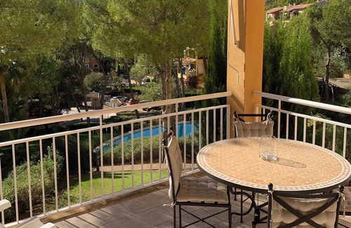 Peguera Apartment | Lovely apartment with pool in stunning privileged location near pretty cove