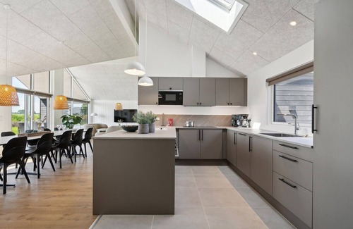 Hasmark Strand House | Lovely home in Otterup with sauna
