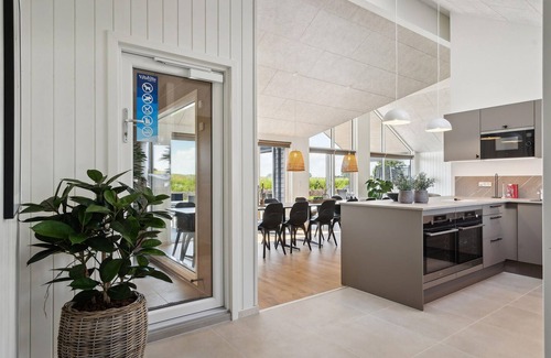 Hasmark Strand House | Lovely home in Otterup with sauna