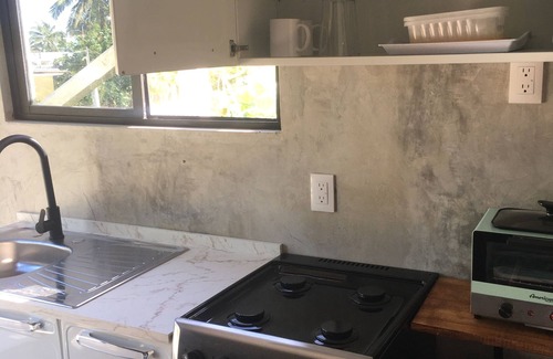 Chuburna Puerto Apartment | Lovely New Loft in Friendly 4-plex, STARLINK, 1 block to beautiful beach & store