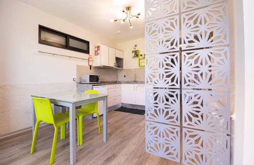 Santana House | Lower level Studio w/kitchenett and patio