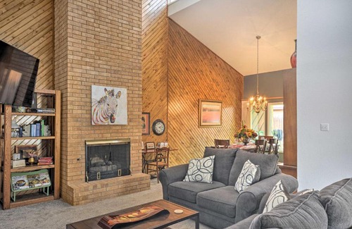 Heart of Lubbock House | Lubbock Townhome with Grill Near TTU and Downtown!