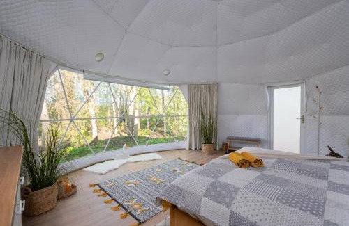 Viljandi Parish Other | Luigepesa Puhkemaja - Swan Nest dome house with sauna and pond