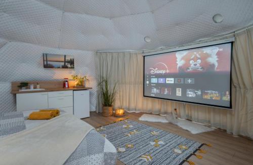Viljandi Parish Other | Luigepesa Puhkemaja - Swan Nest dome house with sauna and pond