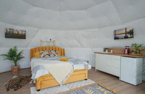 Viljandi Parish Other | Luigepesa Puhkemaja - Swan Nest dome house with sauna and pond