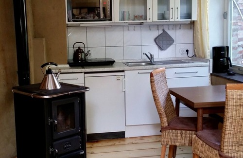 Lueneburg House | LÜNEBURG: Idyllic, bright garden house in the center of a historic half-timbered town