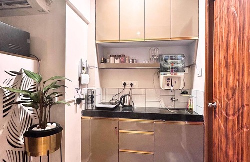 Arpora Condo | Lush by Boho Vacations- Arpora Forest Facing Studio With Swimming Pool & Kitchen