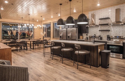 Sevierville Cabin | Luxe 12-BR Cabin - Indoor Pool, Theater, Sleeps 36