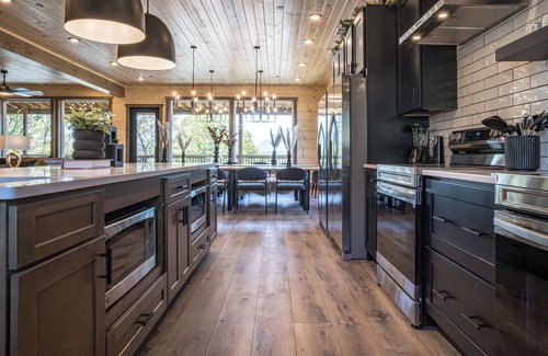 Sevierville Cabin | Luxe 12-BR Cabin - Indoor Pool, Theater, Sleeps 36